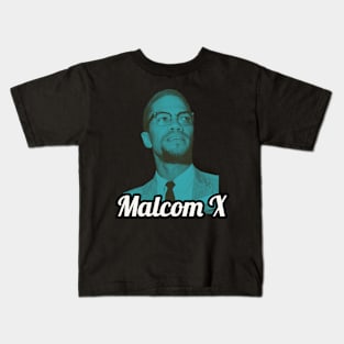 Retro Malcom X Kids T-Shirt